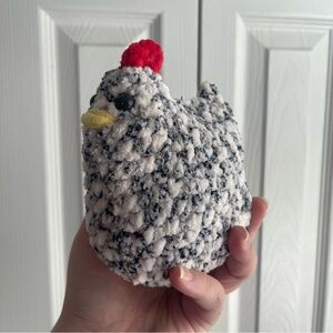 Crochet Chicken Plushie - Handmade​